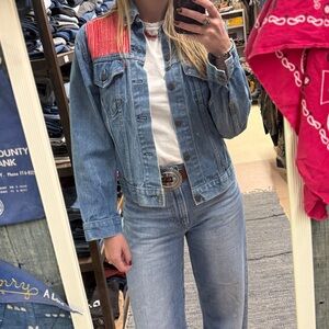 Vintage Levi’s Jacket with custom embroidery